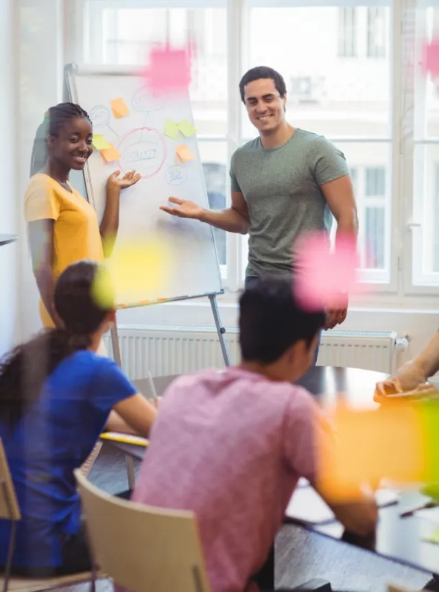 2 futurs formateurs en cours de validation de leur futur formation