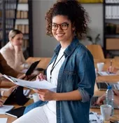 formateur en action avec ses apprenants
